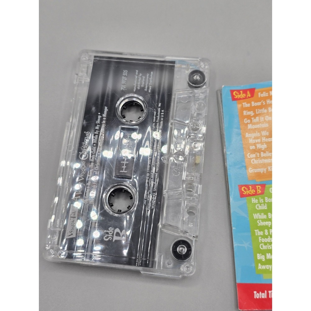 Veggie Tales A Very Merry Christmas‎ Cassette Tape - Picture 4 of 5